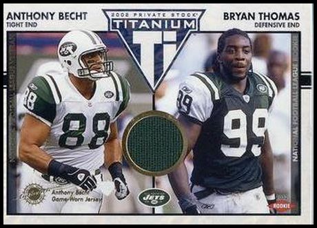 150 Anthony Becht Bryan Thomas RC, MEM, SN1100